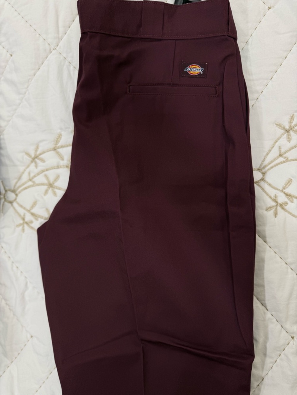 Dickies Maroon Chino Pants